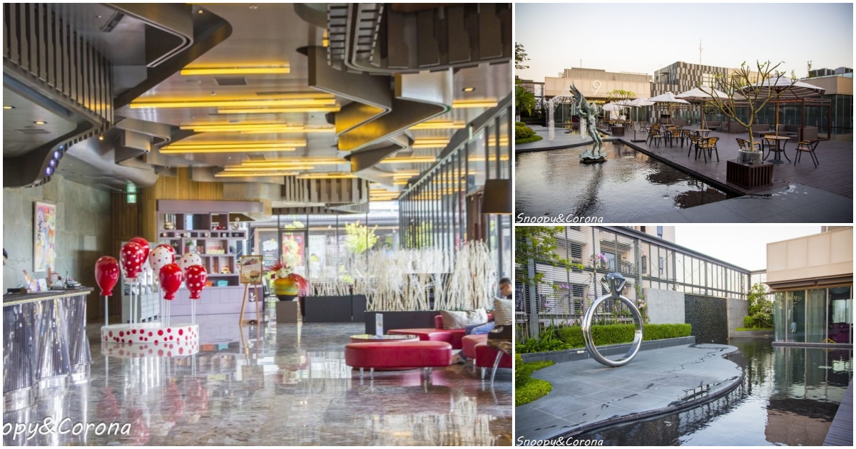 【台中住宿】逢甲夜市住宿推薦|星享道酒店INSKY HOTEL~星空泳池、健身空間、花園書房、早餐豐盛,到逢甲夜市步行只要3分鐘 @史努比遊樂園