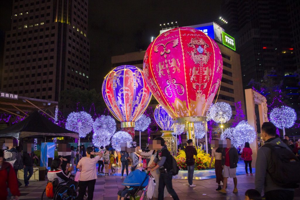 Purple Wish,信義區聖誕節,台北景點,台北聖誕節,愛Sharing,統一時代百貨,統一時代百貨聖誕節