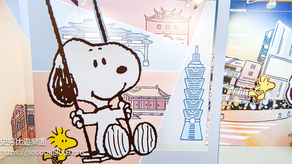 snoopy,台北展覽,台北快閃店,史努比快閃店