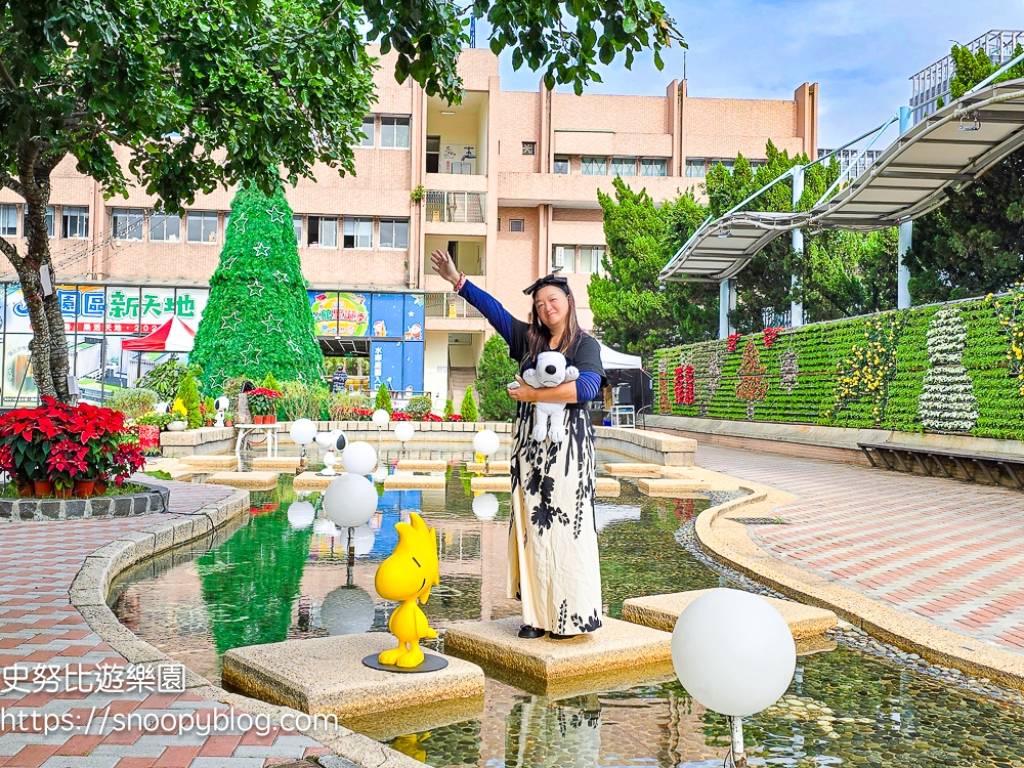 台北景點,史努比,聖誕佈置