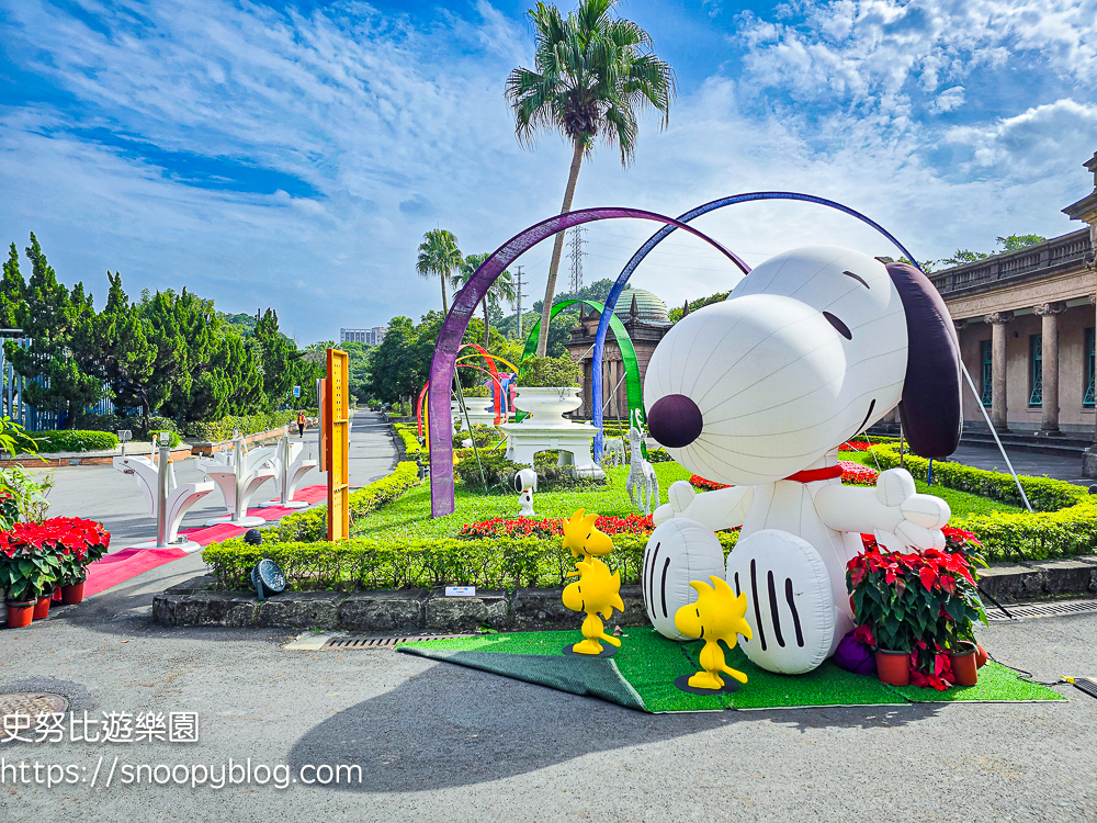 台北景點,史努比,聖誕佈置
