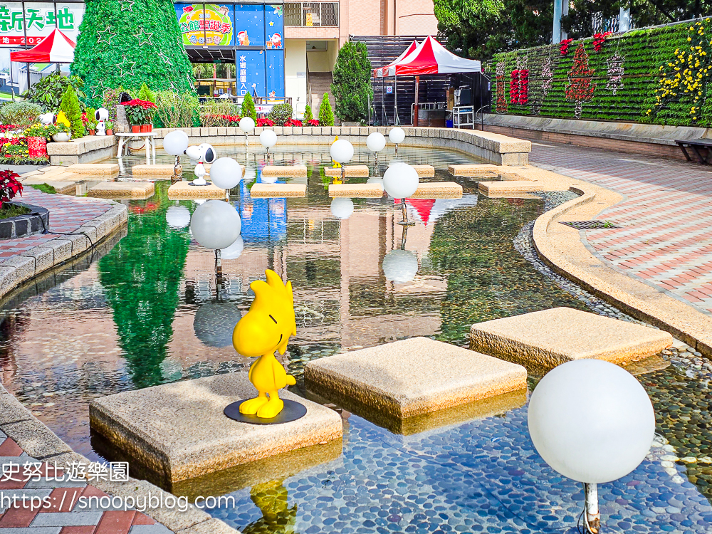 台北景點,史努比,聖誕佈置