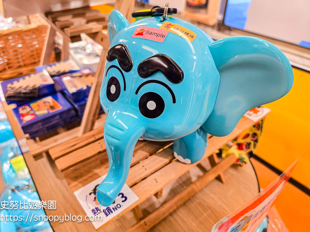 台中景點,蠟筆小新