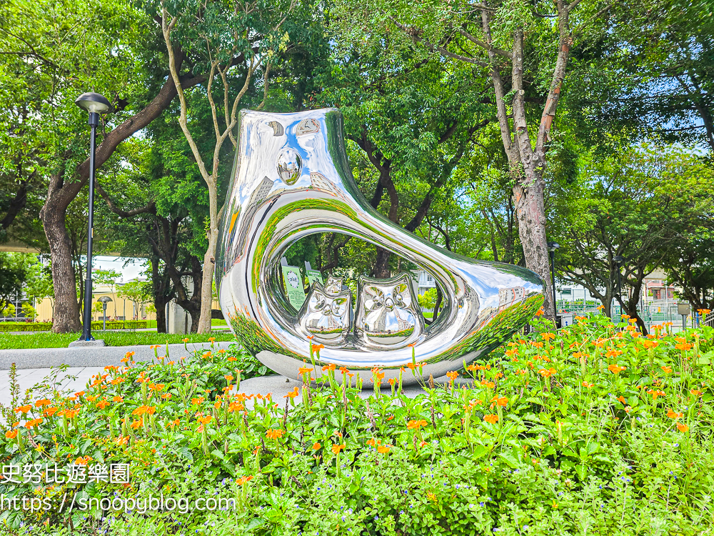 台中豐原翁明公園|全新貓頭鷹主題遊戲場,超高滑梯、沙坑一次玩,台中親子景點 @史努比遊樂園 @史努比遊樂園
