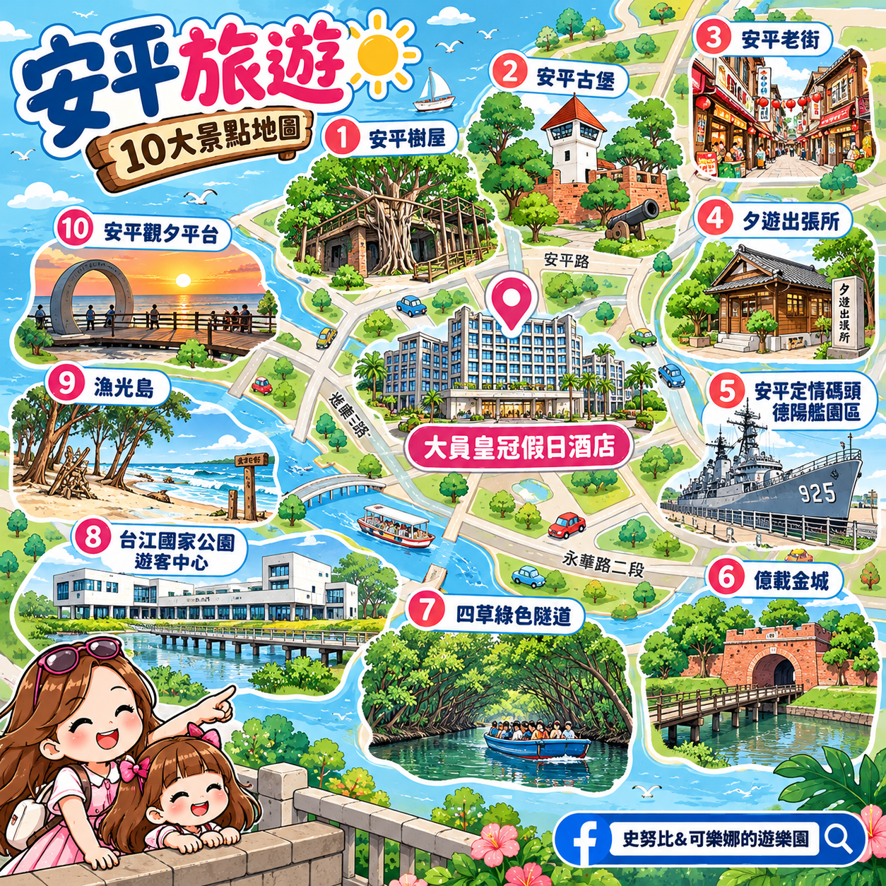 IG打卡必拍,台南安南景點,台南景點,台南親子景點,台灣版亞馬遜河,台版亞馬遜河,四草大眾廟,四草綠色隧道